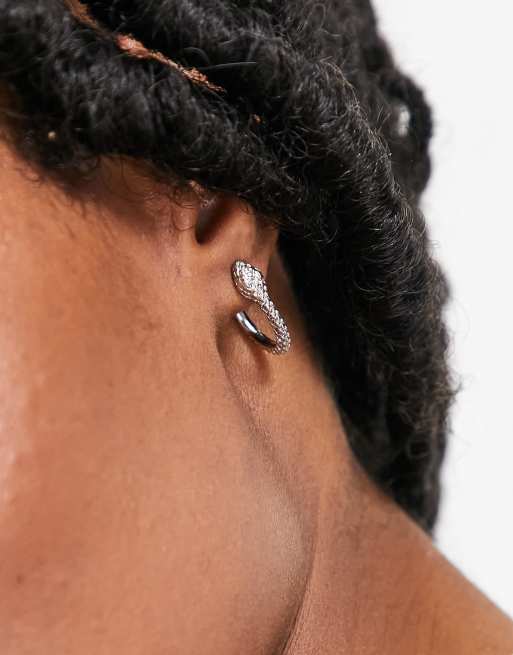 Ysl snake earrings cheap