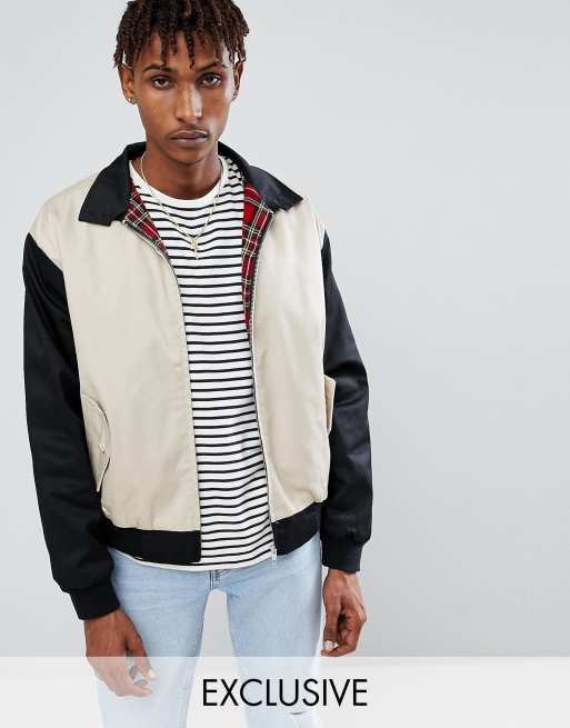Reclaimed vintage top harrington jacket