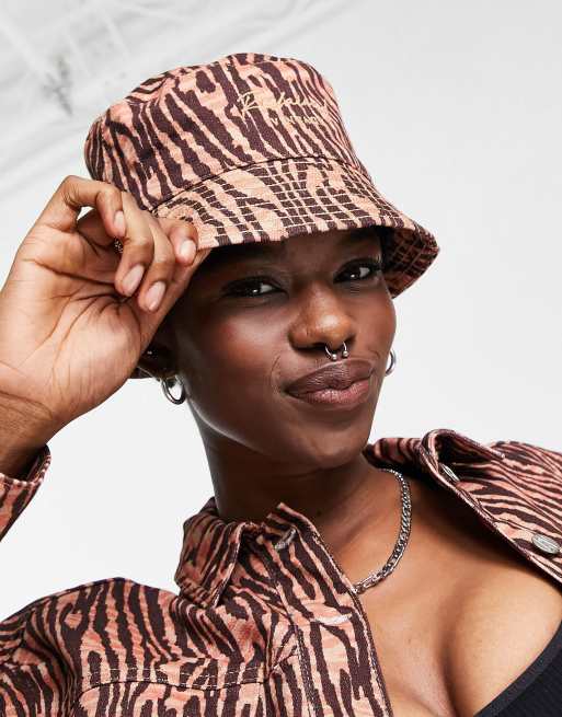 Tiger Print Bucket Hat Sales Discounts institutotraversari.edu.ec