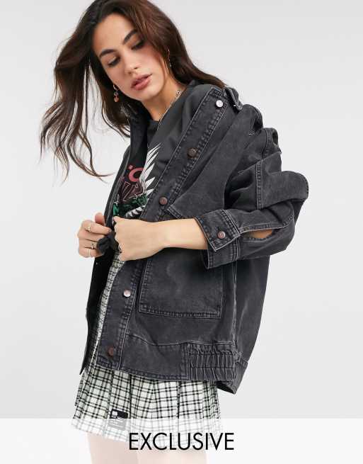 Reclaimed vintage denim jacket shop