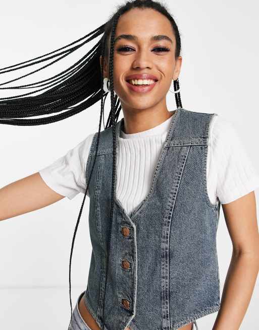 Vintage denim vest store