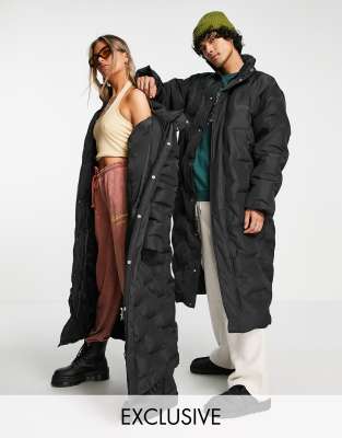 Reclaimed Vintage inspired unisex longline puffer coat - ASOS Price Checker