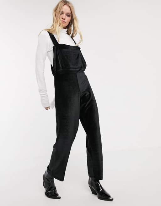 Velvet dungaree shop