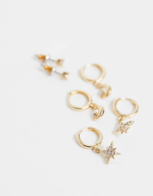 Reclaimed vintage top earrings