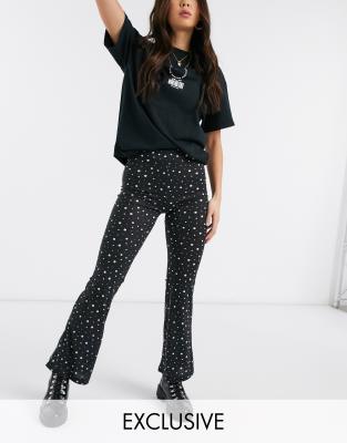 asos polka dot trousers