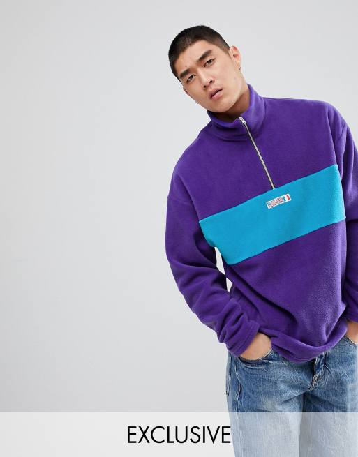 Half zip vintage fleece shop