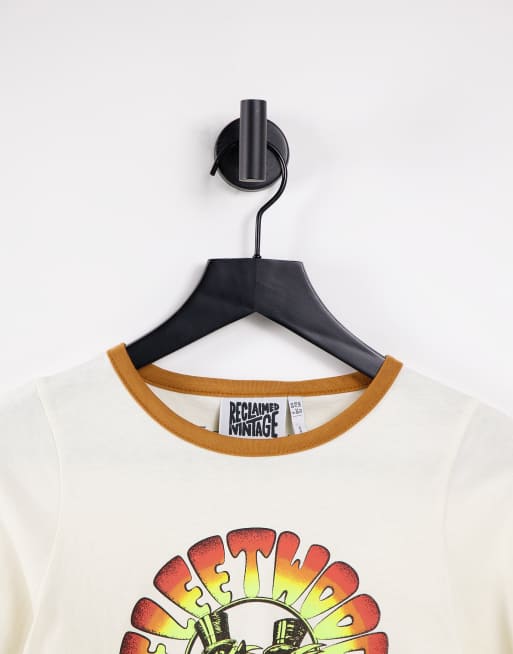 Reclaimed Vintage Inspired Fleetwood Mac licensed shrunken t shirt