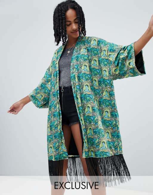 Vintage cheap kimono jacket