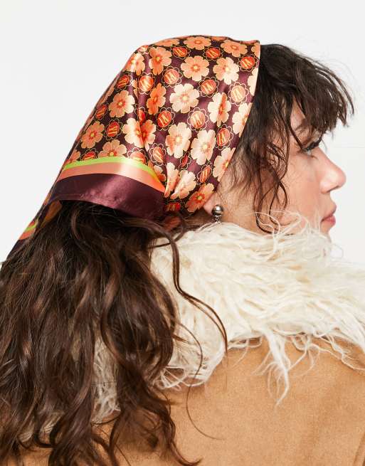 Vintage hair scarf on sale