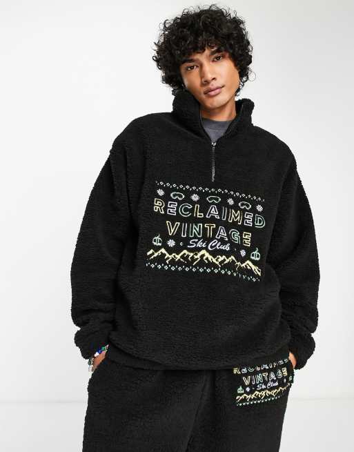 Half zip vintage fleece sale