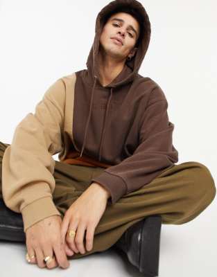 Hoodie bicolore clearance