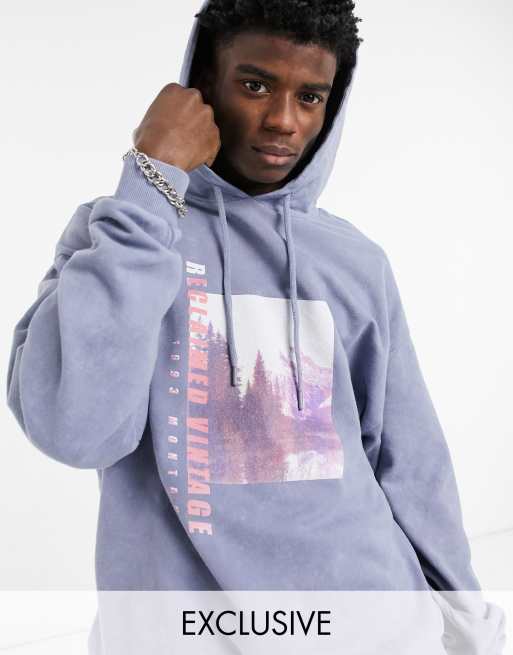 Oversized Scenic Graphic Hoodie