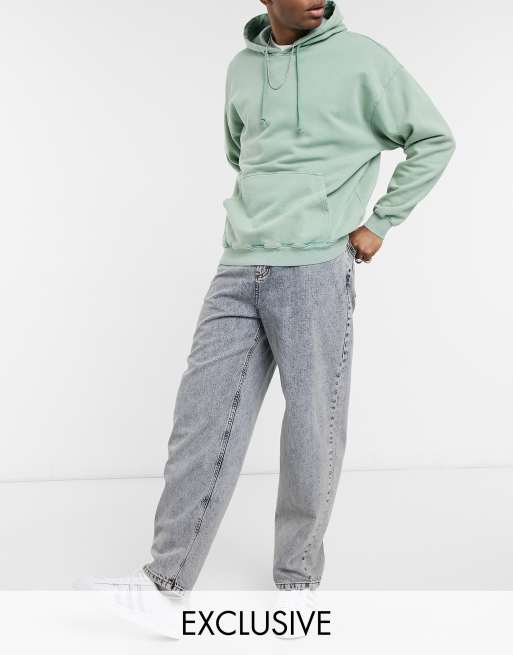 Reclaimed Vintage Inspired -Jaren '90 baggy jeans in antieke wassing