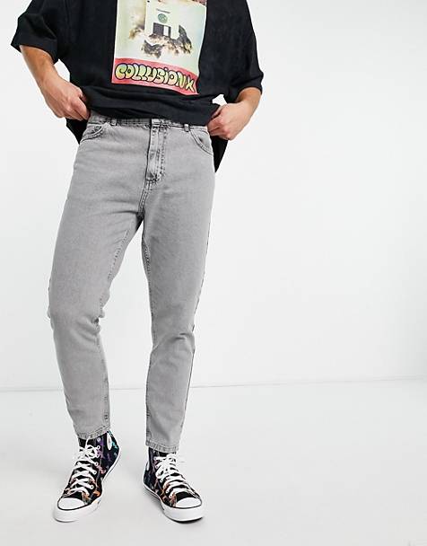 Jean large Kobe Asos Homme Vêtements Pantalons & Jeans Jeans Baggy & Large délavé moyen 