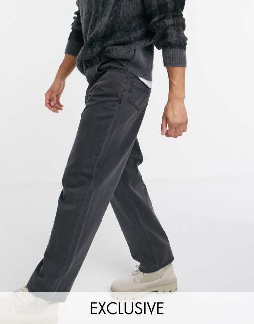 Jean baggy noir store