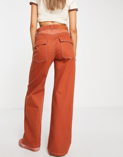 Jeans rossi top donna