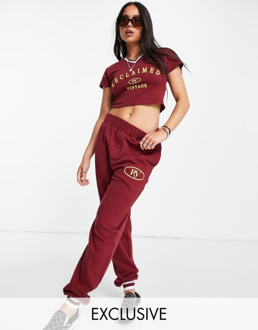 Reclaimed vintage deals joggers