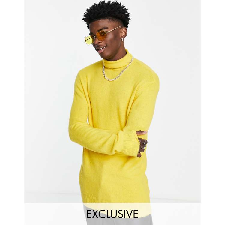 Ochre polo neck jumper sale