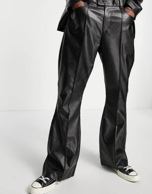 Vintage leather pants mens outlet