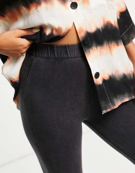 Reclaimed Vintage Inspired – Legginsy z efektem acid wash, 4 z 4