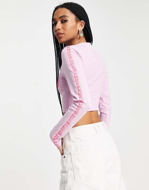 Adidas falcon taped long sleeve shirt new arrivals