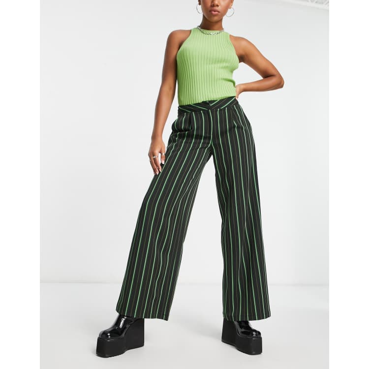 Baggy hotsell striped trousers
