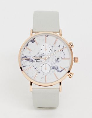 Reclaimed Vintage Inspired Marble Watch In Grey Exclusive To ASOS