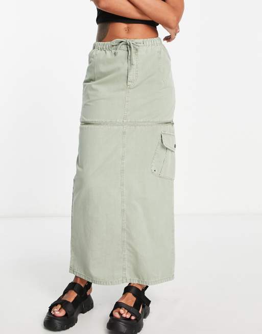 Maxi zip skirt shop