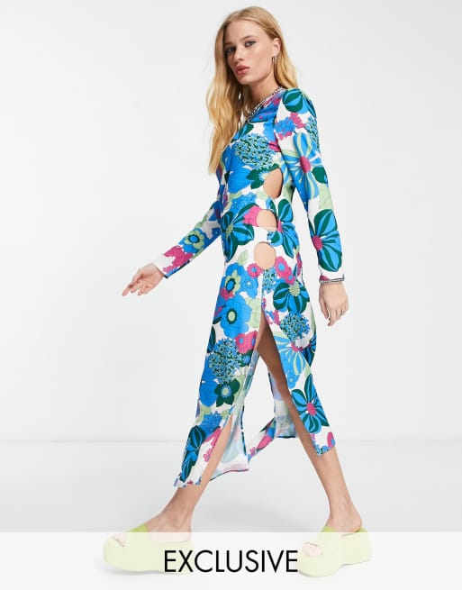 Vintage inspired midi dress cheap