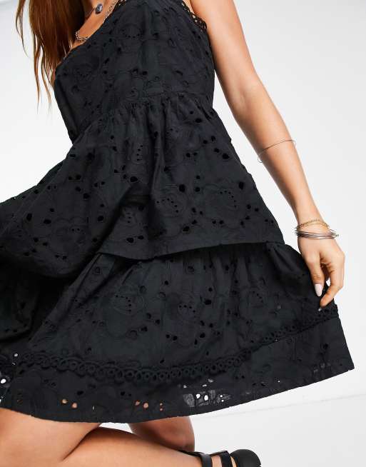 Vintage style mini top dress