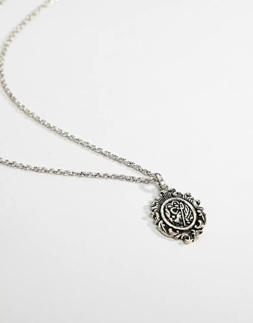 Asos st christopher necklace best sale