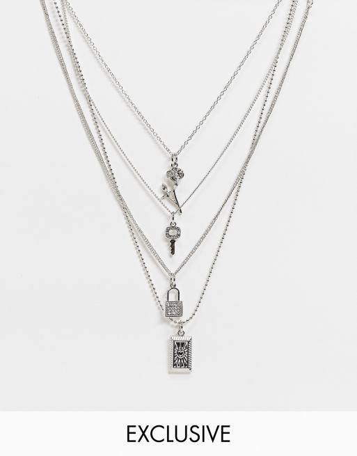 Old school charm necklace hotsell