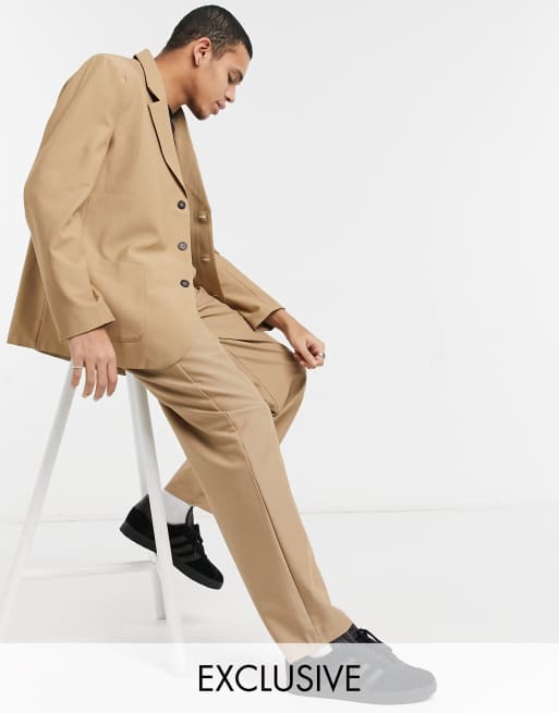 Reclaimed Vintage Inspired - Nette broek in beige