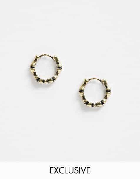 Men's Iced Two Row Cz Yellow Gold Plated Sterling