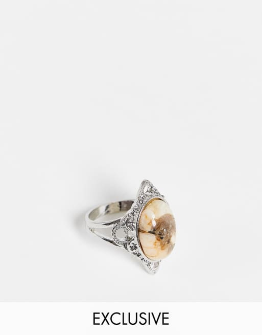 Vintage shop chunky rings