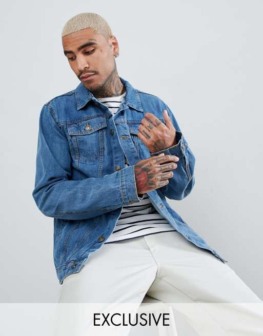 Reclaimed vintage denim jacket on sale