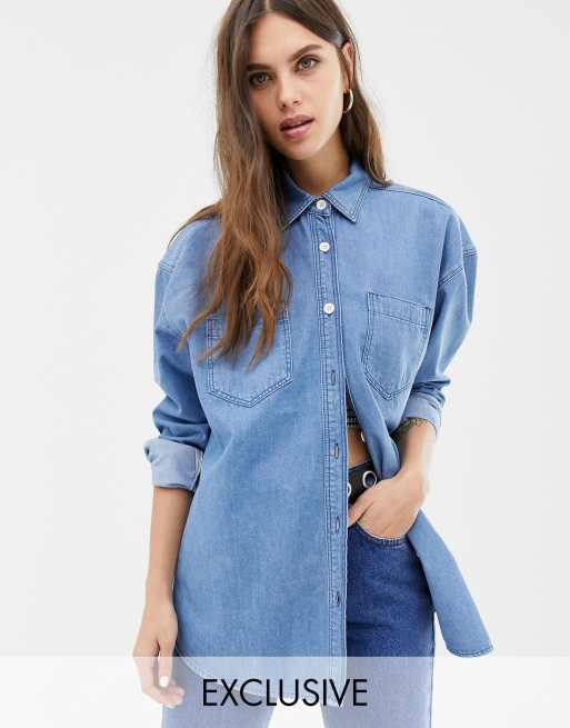 Denim shirt inspo hotsell