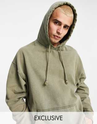 Green vintage hoodie deals