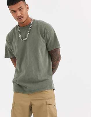 Khaki t shirt clearance