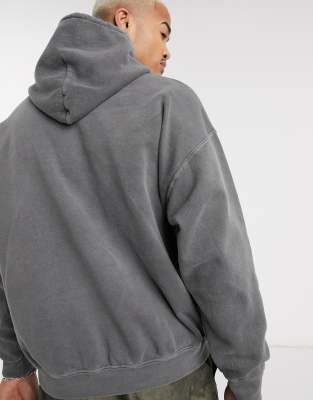 charcoal oversized hoodie