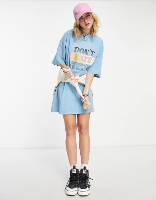 Vintage oversized t shirt dress discount