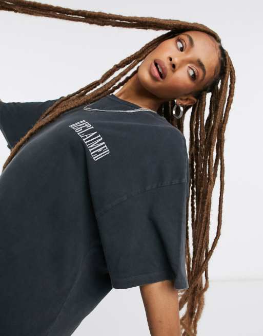 Vintage oversized top t shirt dress