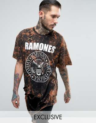 Ramones oversized t shirt clearance