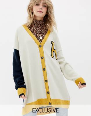 oversized varsity sweater