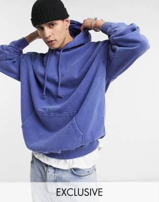 Blue vintage hoodie