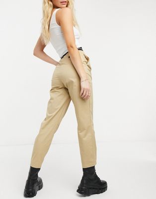  Reclaimed Vintage Inspired - Pantalon à taille élastiquée avec pinces