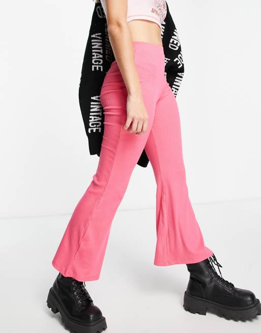 Pantaloni a zampa rosa store