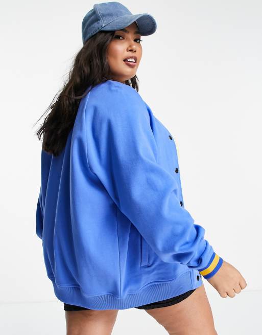Vintage oversized baseball jacket shop