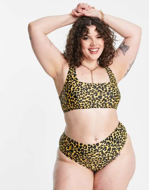 Vintage high shop waisted bikini bottoms