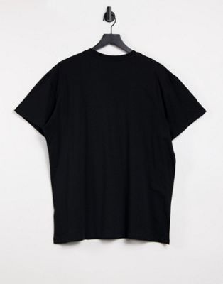 Femme Reclaimed Vintage Inspired Plus - T-shirt à logo - Noir